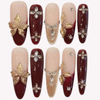 Red Gold Cross Vintage Sweet