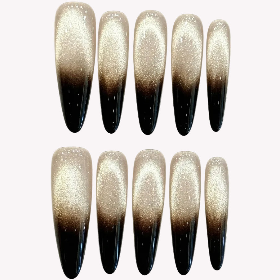 Black Gold Ombre