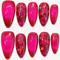 Hot Pink Sparkle Ombre