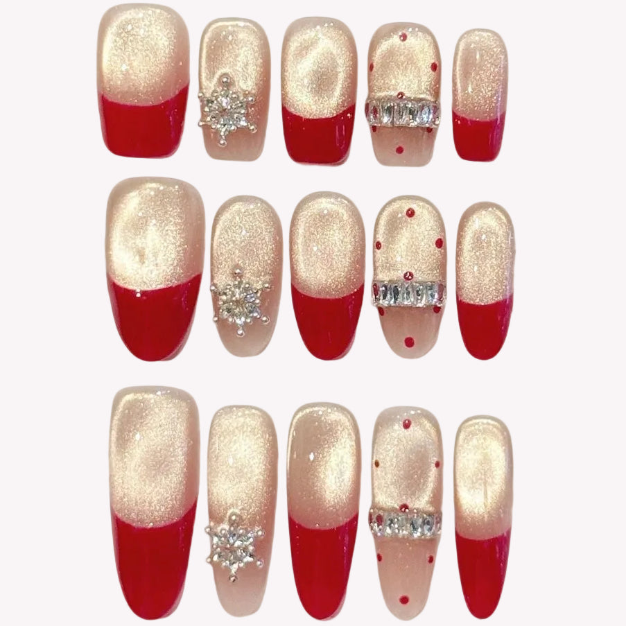 Ruby French Sparkle