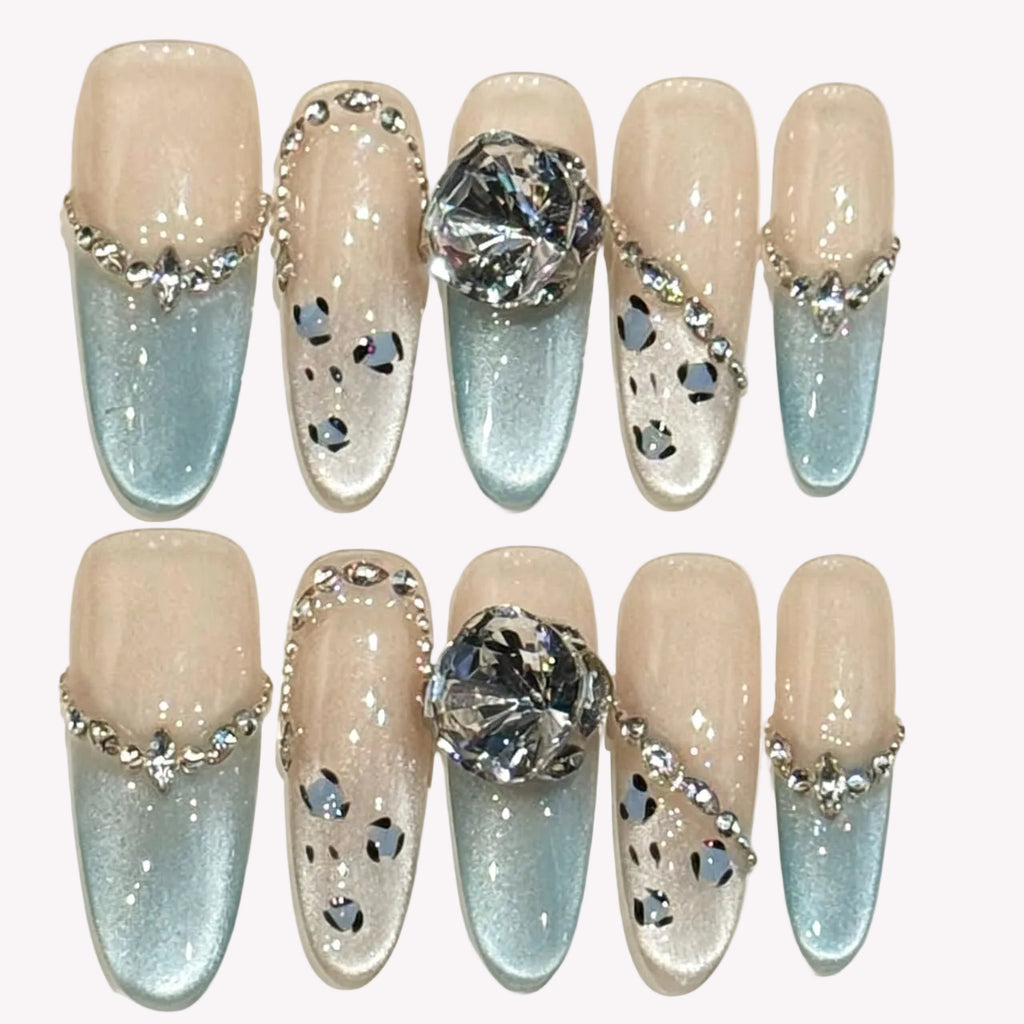 Icy Blue Leopard