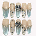Icy Blue Leopard