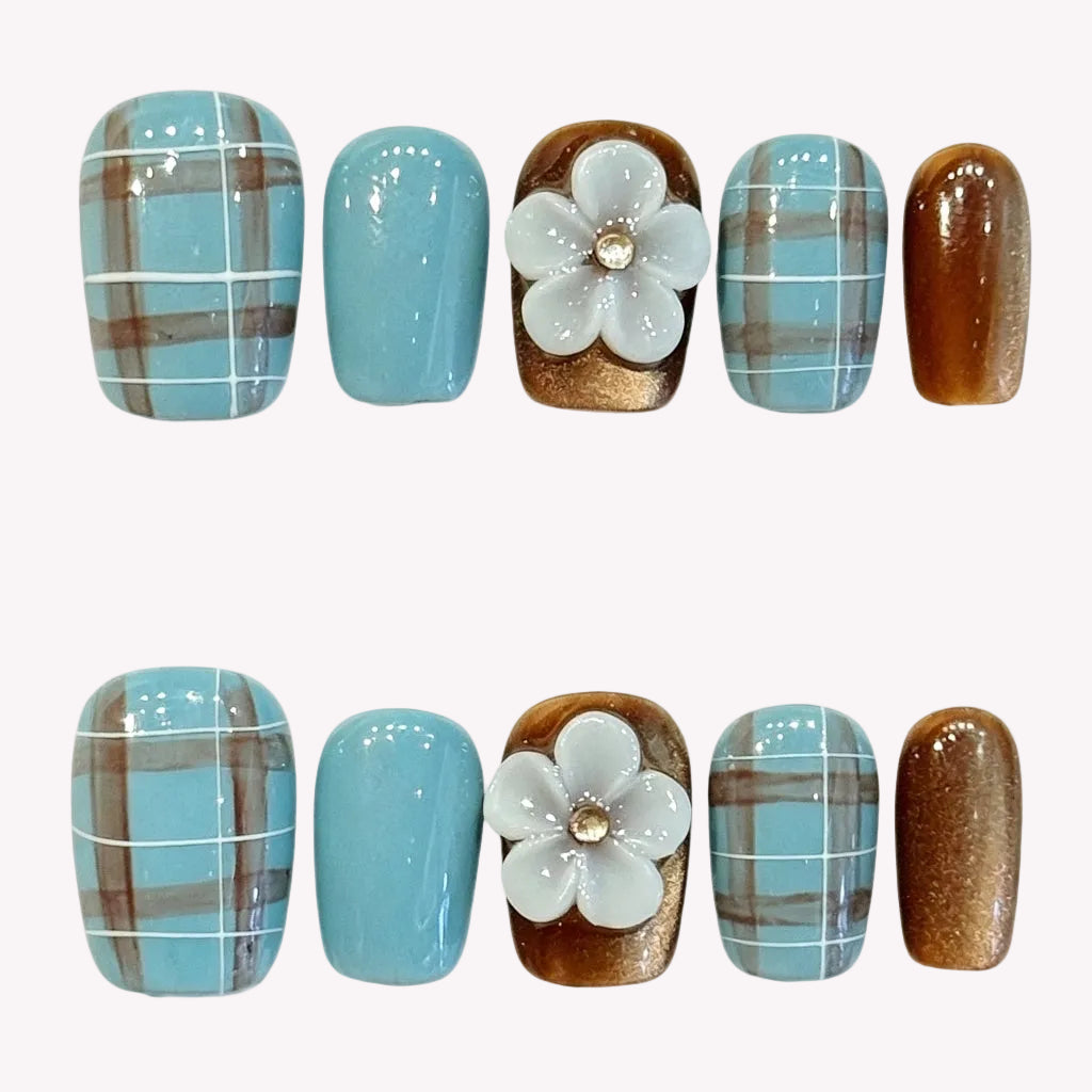 Sea Salt Caramel Plaid