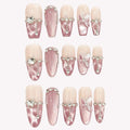 Blush Satin Butterfly