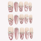 Blush Satin Butterfly