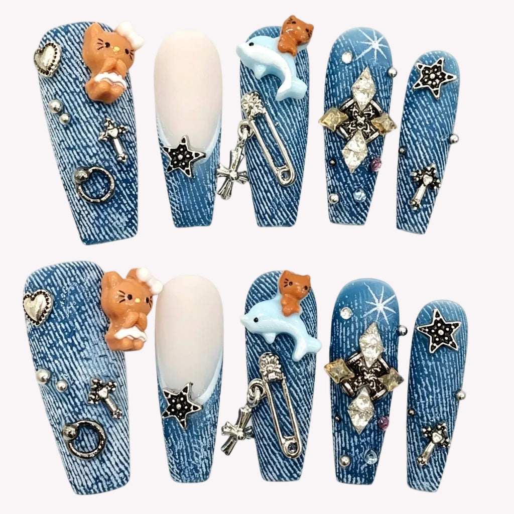 Denim Bear Y2K
