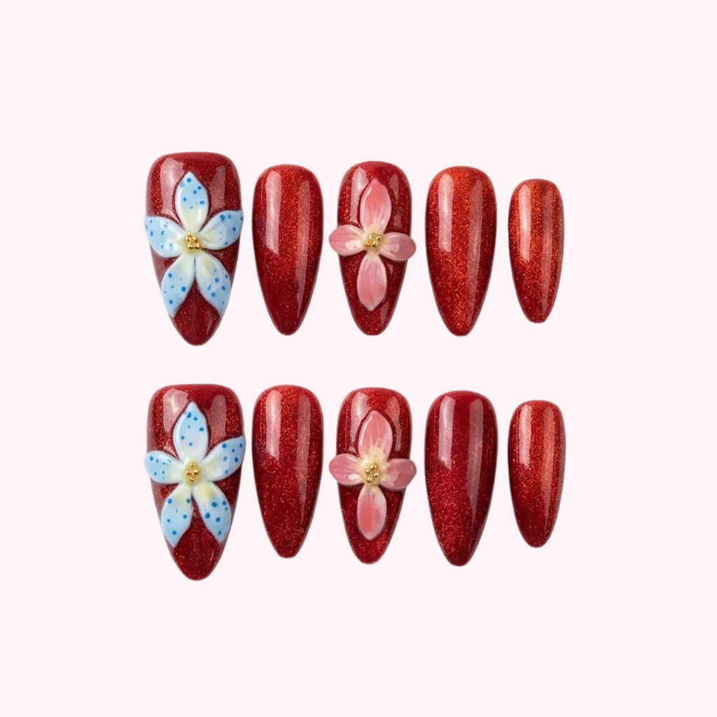 Crimson Floral