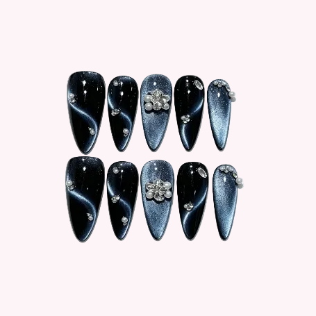 Midnight Pearl Cat Eye