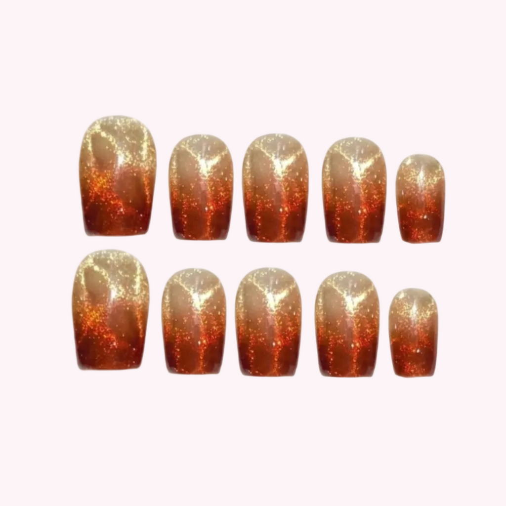 Amber Flame Cat-Eye Ombre