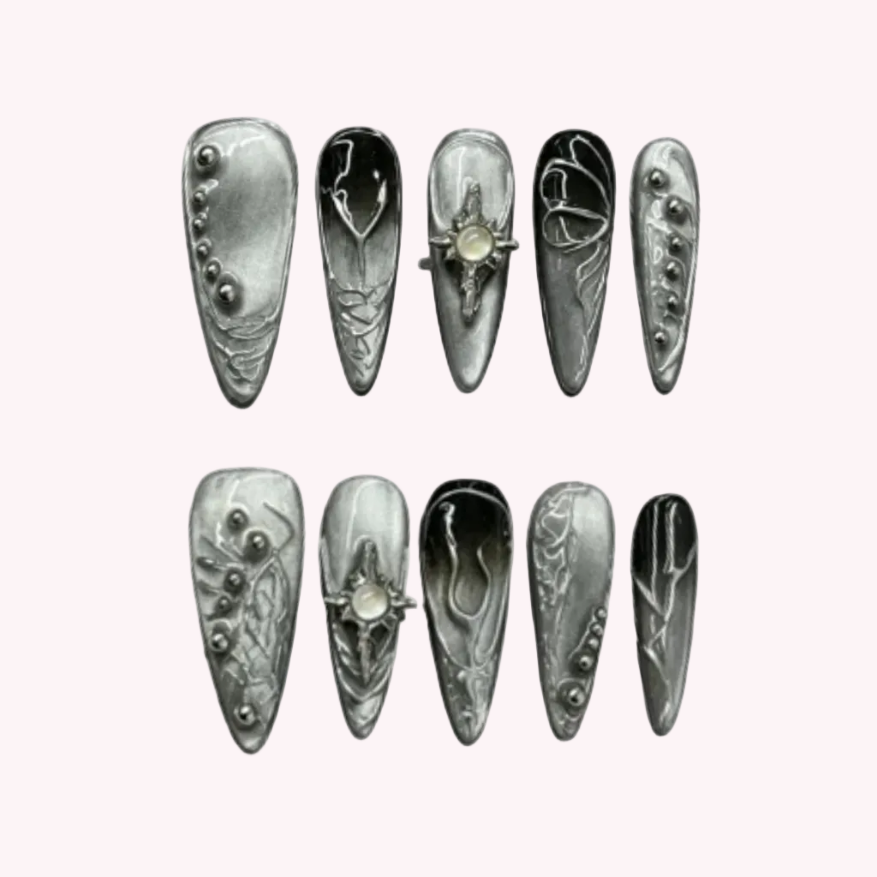 Silver Eclipse Veil