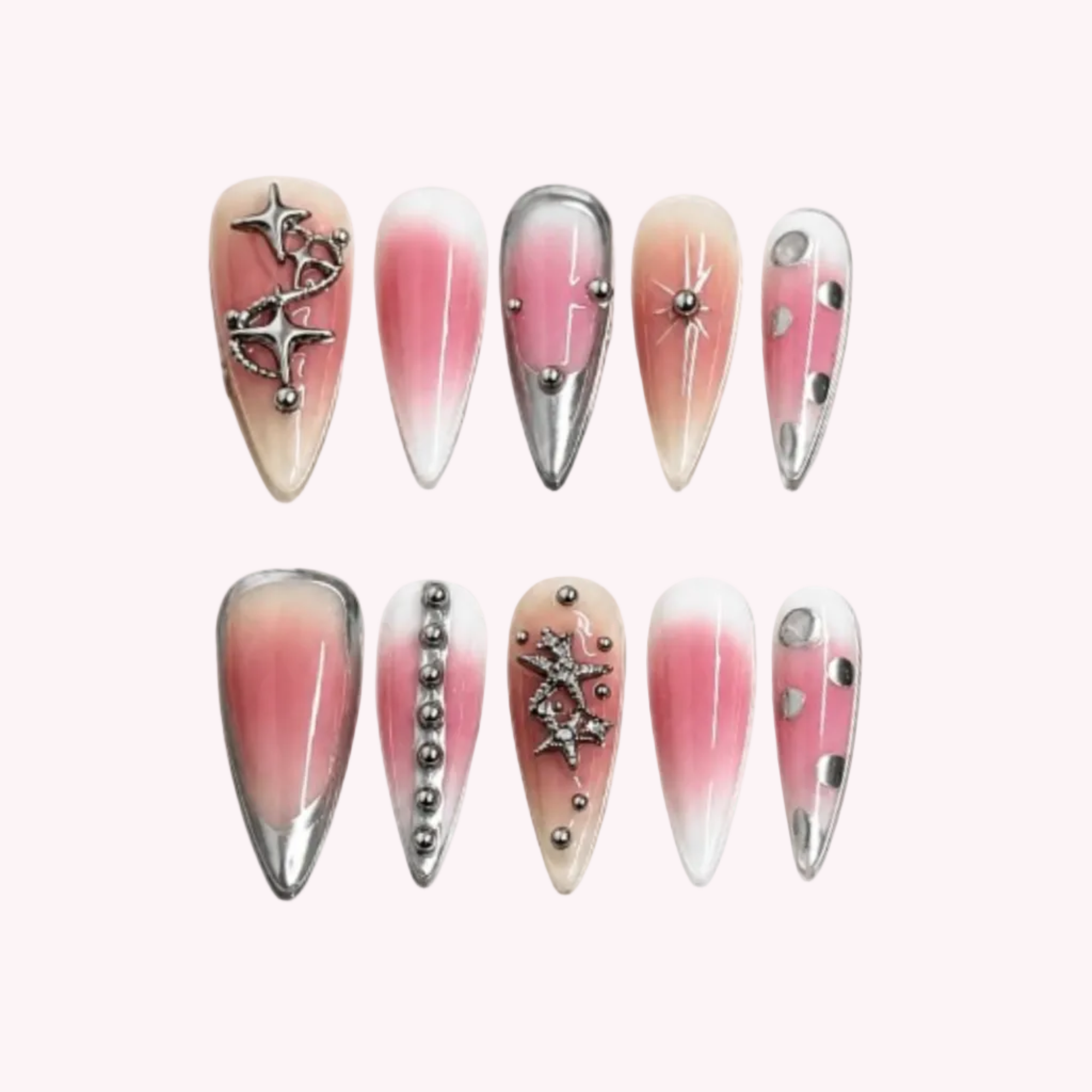 Blush Silver Star