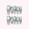 Aqua Floral Whisper
