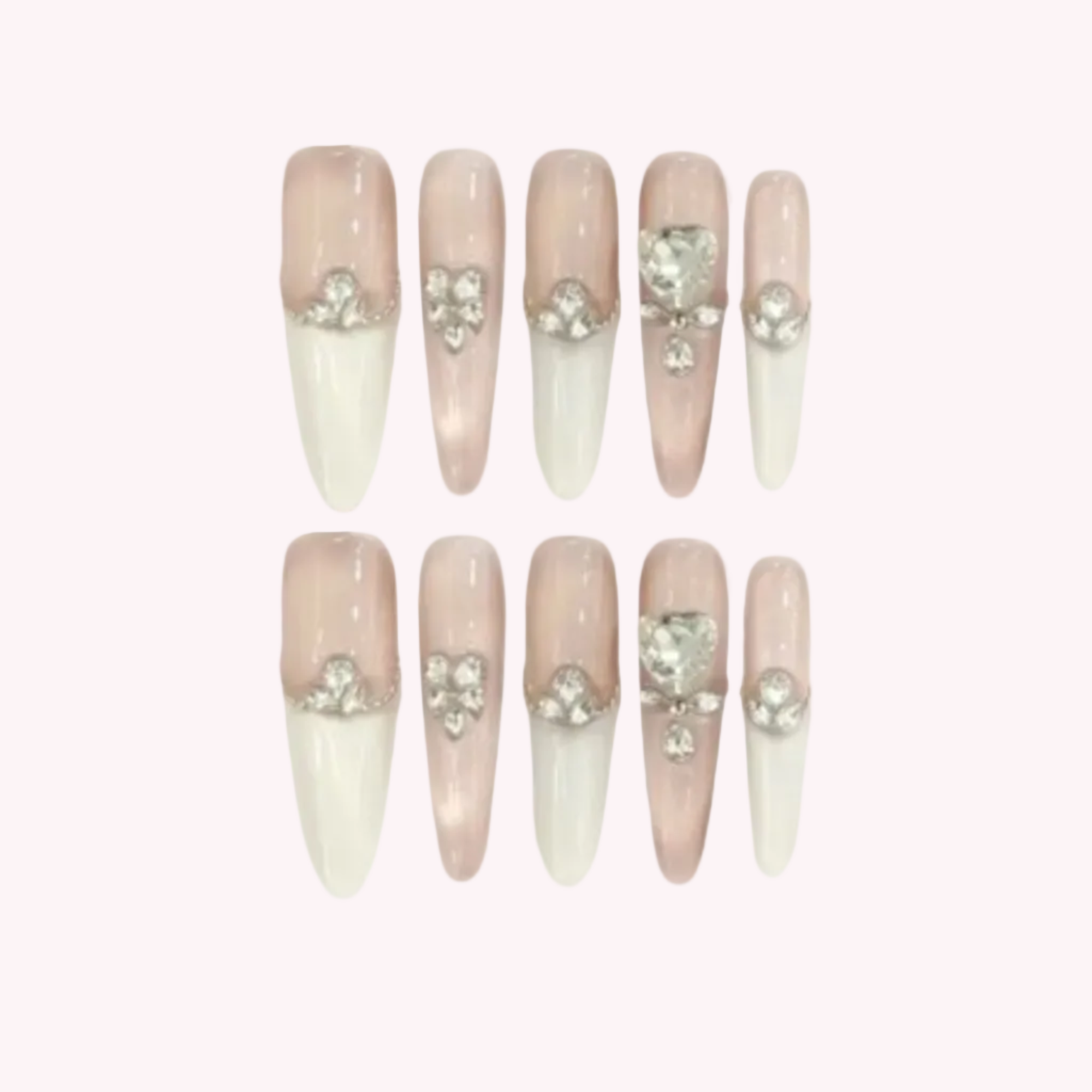Blush French Diamond