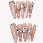Blush Crystal Cascade