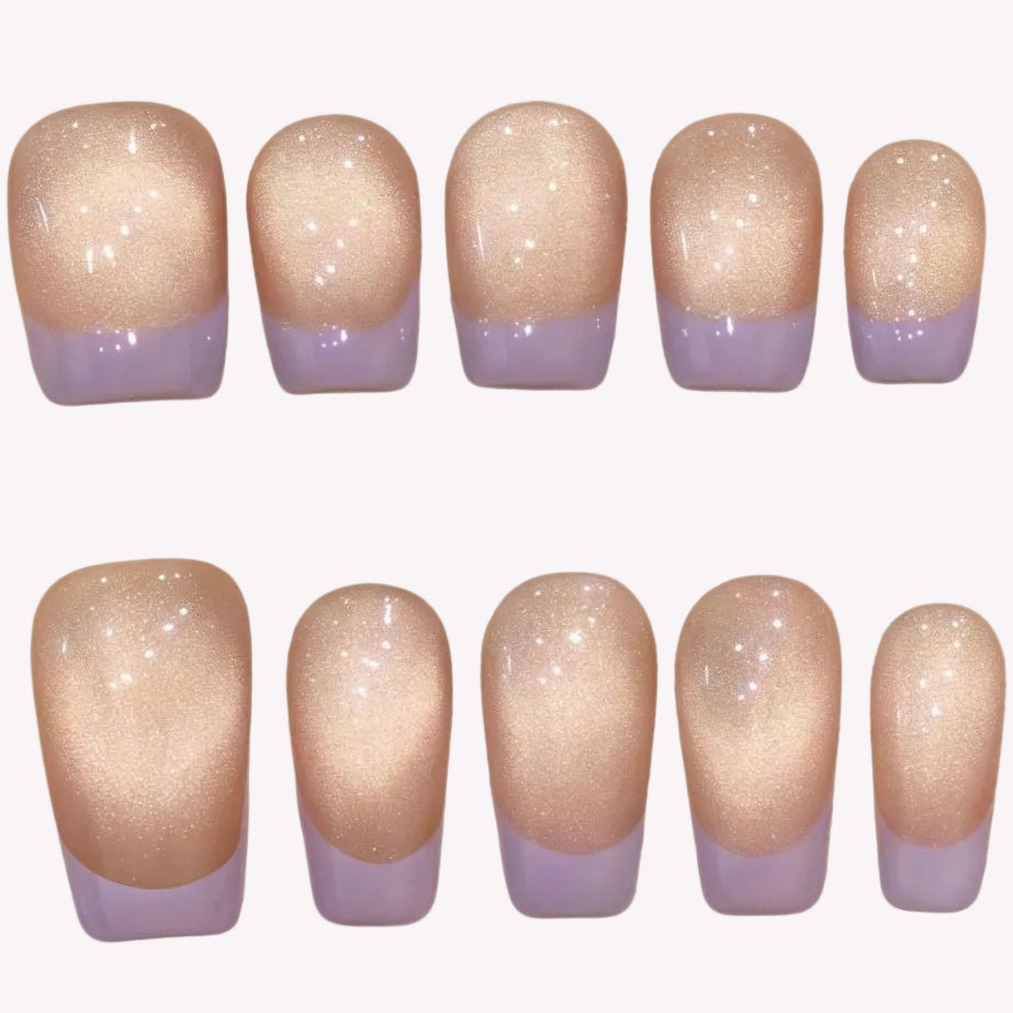 Peach Lavender French