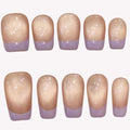 Peach Lavender French