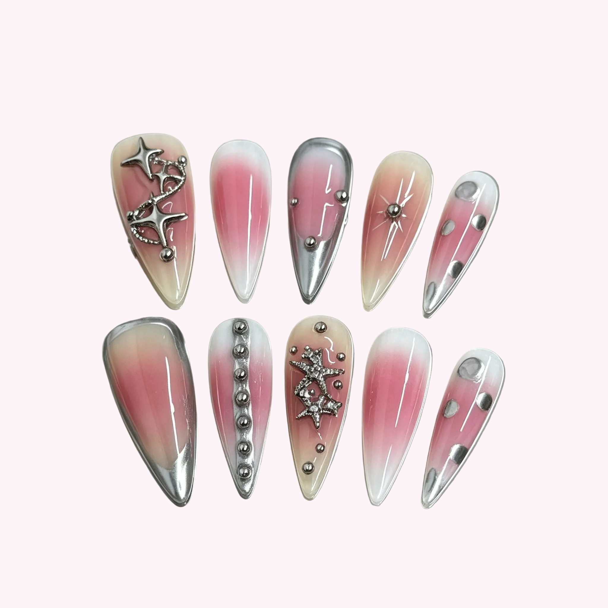 Blush Silver Star