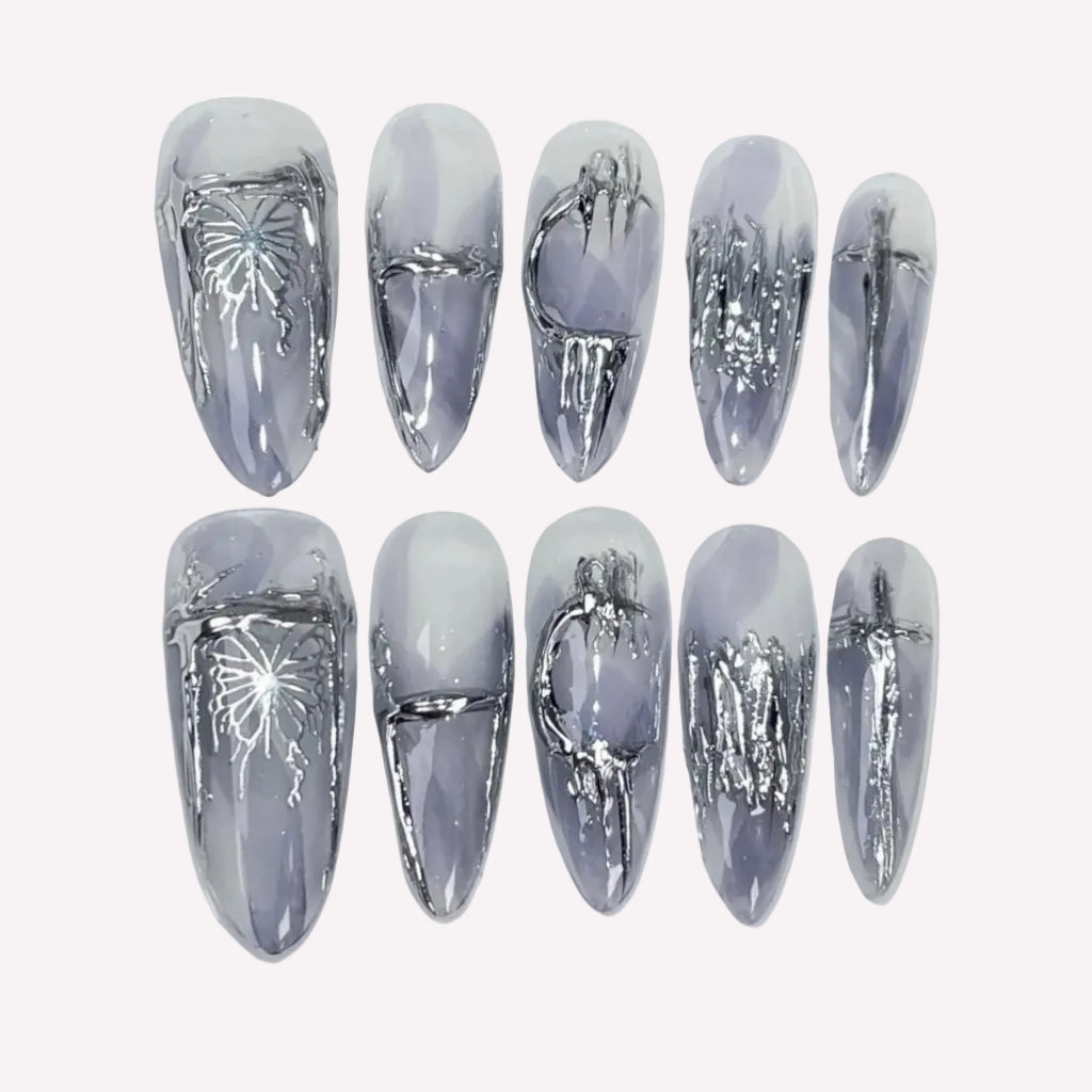 Lavender Chrome Veil