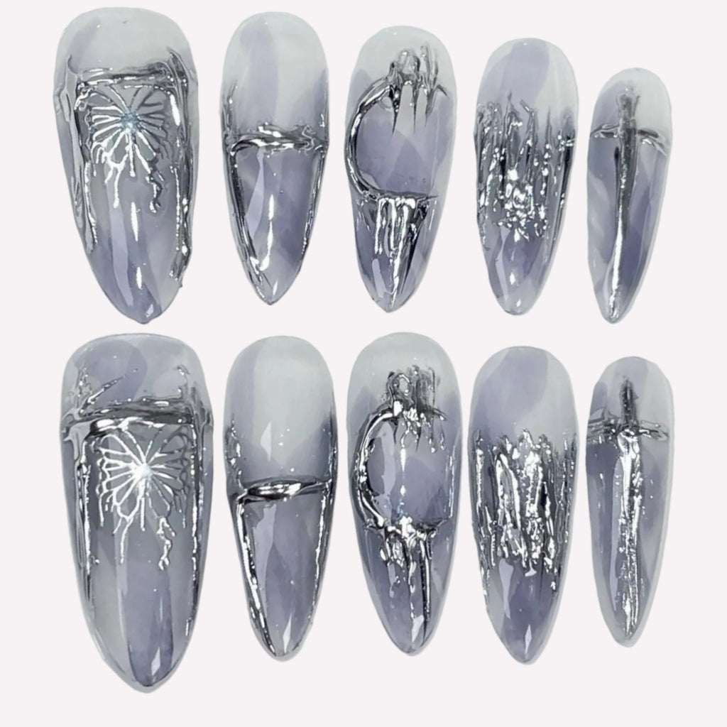 Lavender Chrome Veil