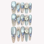 Aqua Floral Whisper